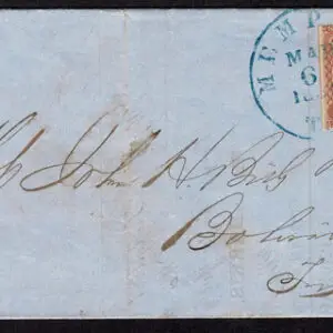 Lot 100 - UNITED STATES: 1851-65 3c reds The Mid and South East remainder of 8 covers - Image 2