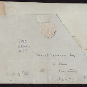 Lot 100 - UNITED STATES: 1851-65 3c reds The Mid and South East remainder of 8 covers - Image 10