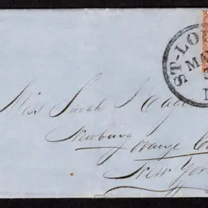 Lot 100 - UNITED STATES: 1851-65 3c reds The Mid and South East remainder of 8 covers - Image 13