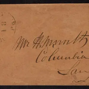 Lot 100 - UNITED STATES: 1851-65 3c reds The Mid and South East remainder of 8 covers - Image 18