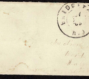 Lot 101 - UNITED STATES: 1851-57, 3c perf. & imperf. Fakes and Fantasies; A selection of 11 covers; 1 front and 39 stamps - Image 11