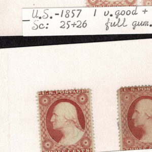 Lot 101 - UNITED STATES: 1851-57, 3c perf. & imperf. Fakes and Fantasies; A selection of 11 covers; 1 front and 39 stamps - Image 19