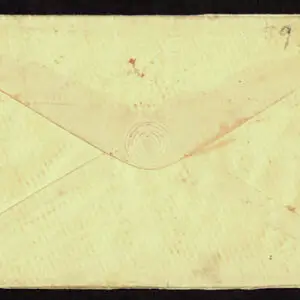 Lot 106 - UNITED STATES: Used to England: 1857 12c black Plate 1, two typically centered copies - Image 2