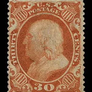 Lot 109 - UNITED STATES WARS: 1860 30c orange - Image 1