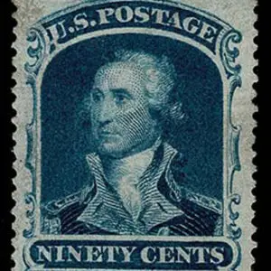 Lot 110 - UNITED STATES: 1860 90c blue - Image 1