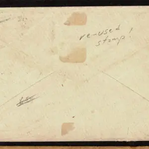 Lot 112 - UNITED STATES:1865, 3c  rose, FRAUDULENT USAGE - Image 2