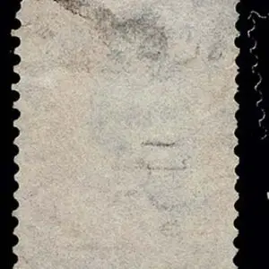 Lot 119 - UNITED STATES: 1861 30c orange with black New York Foreign Mail "Pinwheel" cancellation - Image 2