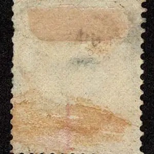 Lot 126 - UNITED STATES: 1861 30c orange, black New York Foreign Mail "Five Point Star inside Circle" cancellation - Image 2