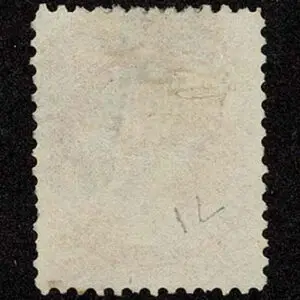 Lot 128 - UNITED STATES: 1861 30c orange, black New York Foreign Mail "Horse's Head" cancellation - Image 2