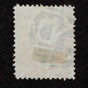 Lot 129 - UNITED STATES: 1861 30c orange, black New York Foreign Mail "Intricate Geometric" cancellation - Image 2