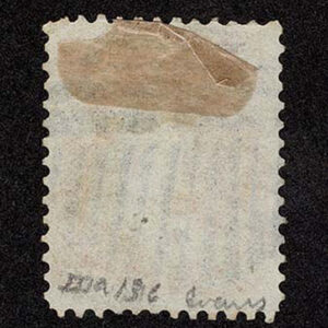 Lot 130 - UNITED STATES: 1861 30c orange, black New York Foreign Mail "Shield" cancellation - Image 2