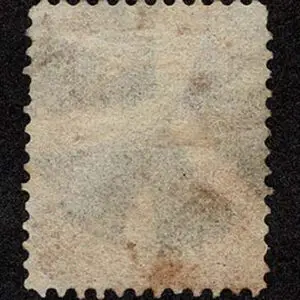 Lot 132 - UNITED STATES: 1861 30c orange, black New York Foreign Mail "Three Segment" cancellation - Image 2