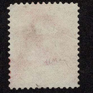 Lot 136 - UNITED STATES: 1861 30c orange, used with letter "W" cancellation - Image 2