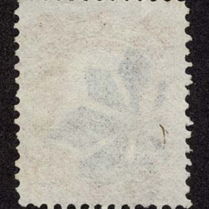 Lot 142 - UNITED STATES: 1861 30c orange, used with black 8 Segmented Rosette cancellation - Image 2
