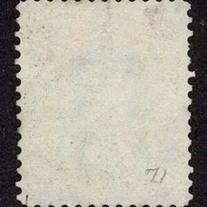 Lot 143 - UNITED STATES: 1861 30c orange, used with black New York City Five Point Star with negative letter "U" - Image 2