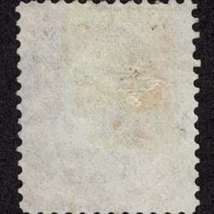 Lot 149 - UNITED STATES: 1861 30c orange, used with well placed  black negative "Five Point Star" cancellation - Image 2