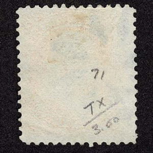 Lot 152 - UNITED STATES: 1861 30c orange with black Circle of 8 Diamonds cancellation - Image 2