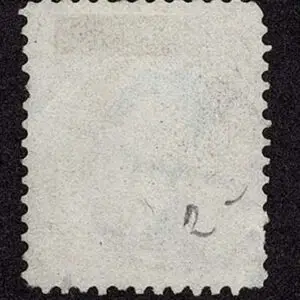 Lot 153 - UNITED STATES: 1861 30c orange with black negative "Cross Inside Circle" cancellation - Image 2