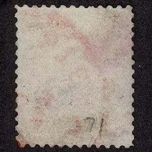 Lot 155 - UNITED STATES: 1861 30c orange with "STEAMER ? 1865" cancellation in a mixture of red and black inks - Image 2