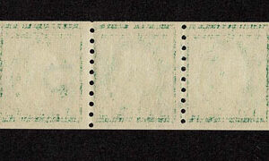 Lot 168 - UNITED STATES: 1912 1c green perf 8 1/2 Vertically, Four Guidline Strips of Five - Image 5