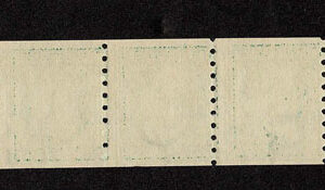 Lot 168 - UNITED STATES: 1912 1c green perf 8 1/2 Vertically, Four Guidline Strips of Five - Image 6