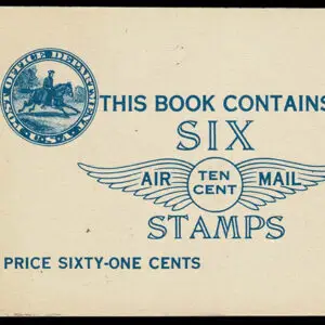 Lot 173 - UNITED STATES: 1927 10c blue 2 complete booklets - Image 1