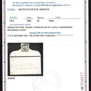 Lot 175 - UNITED STATES: Locals, H.O. Bloods & Co. 2c black - Image 3