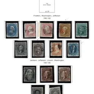 Lot 193 - UNITED STATES: Collection of several hundred on album pages - Image 1