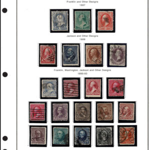 Lot 193 - UNITED STATES: Collection of several hundred on album pages - Image 4