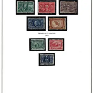 Lot 193 - UNITED STATES: Collection of several hundred on album pages - Image 10