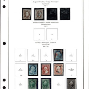 Lot 193 - UNITED STATES: Collection of several hundred on album pages - Image 12