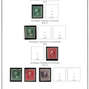 Lot 193 - UNITED STATES: Collection of several hundred on album pages - Image 16