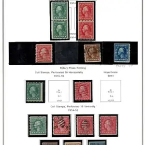 Lot 193 - UNITED STATES: Collection of several hundred on album pages - Image 21