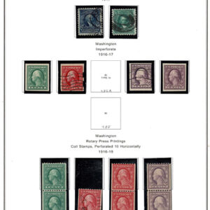 Lot 193 - UNITED STATES: Collection of several hundred on album pages - Image 24