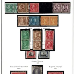 Lot 193 - UNITED STATES: Collection of several hundred on album pages - Image 32