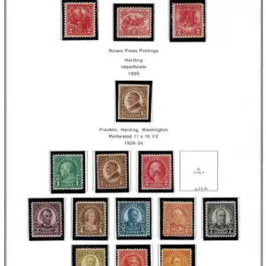 Lot 193 - UNITED STATES: Collection of several hundred on album pages - Image 33