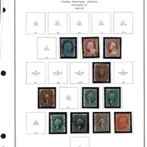 Lot 193 - UNITED STATES: Collection of several hundred on album pages - Image 34