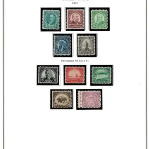 Lot 193 - UNITED STATES: Collection of several hundred on album pages - Image 38