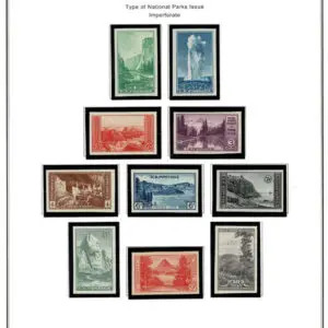 Lot 193 - UNITED STATES: Collection of several hundred on album pages - Image 51