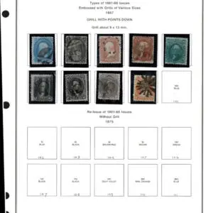 Lot 193 - UNITED STATES: Collection of several hundred on album pages - Image 56