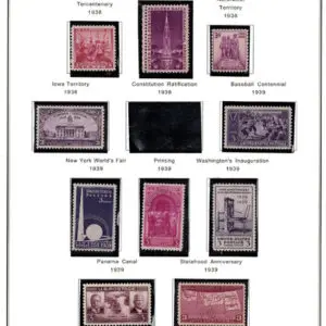 Lot 193 - UNITED STATES: Collection of several hundred on album pages - Image 61