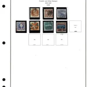 Lot 193 - UNITED STATES: Collection of several hundred on album pages - Image 67