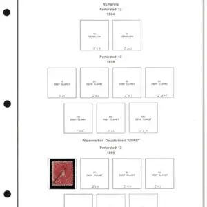 Lot 193 - UNITED STATES: Collection of several hundred on album pages - Image 73