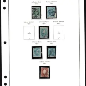 Lot 193 - UNITED STATES: Collection of several hundred on album pages - Image 80