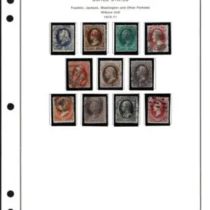 Lot 193 - UNITED STATES: Collection of several hundred on album pages - Image 84