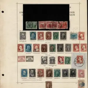 Lot 194 - UNITED STATES: 1851 to 1909; several hundred primarily used on old-time Schaubek album pages - Image 1