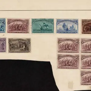 Lot 194 - UNITED STATES: 1851 to 1909; several hundred primarily used on old-time Schaubek album pages - Image 19