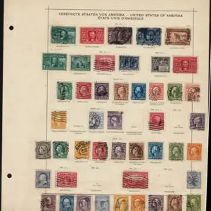 Lot 194 - UNITED STATES: 1851 to 1909; several hundred primarily used on old-time Schaubek album pages - Image 21