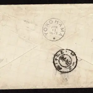 Lot 196 - UNITED STATES: Postal History; 1870's Bank Note Issues used to Japan ;Group of 14 envelopes - Image 17