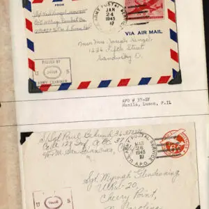 Lot 197 - UNITED STATES - British Solomon Islands:  United States Military mail covers, majority 6c stationery, but many franked. 154 in total - Image 9